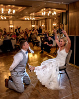 Reception_Bouquet and Garter Toss